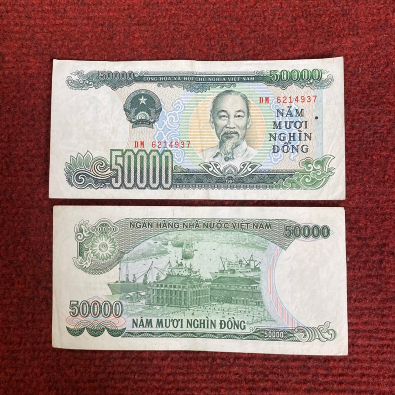 Tờ xưa 50 ngàn năm 1994 sưu tầm xưa