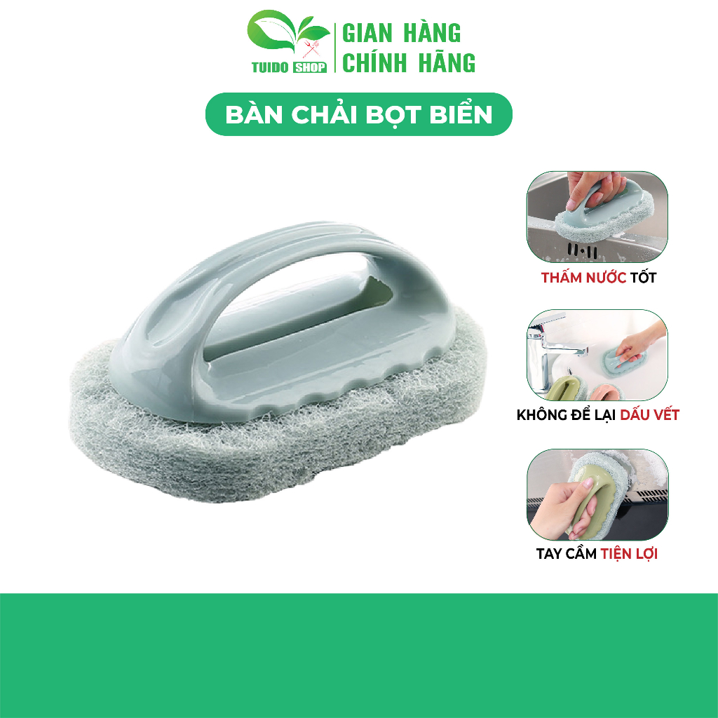 Bàn chải cọ rửa, nhà bếp, lavabo, nhà vệ sinh.. có tay cầm tiện lợi - TUIDO.STORE