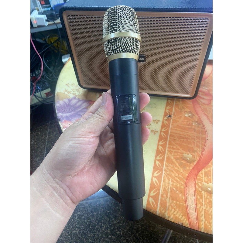 Loa blutooth Booms bass M4202 kèm 2 micro  Loa to, bass mạnh, hàng đẹp