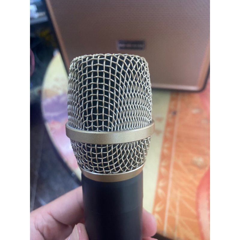 Loa blutooth Booms bass M4202 kèm 2 micro  Loa to, bass mạnh, hàng đẹp