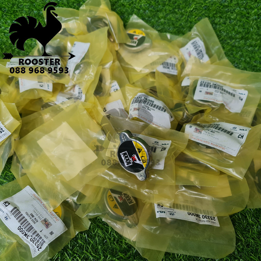 Nắp két nước làm mát động cơ xe Kia và Hyundai: Morning, I10, Accent, Santafe, Elantra, K3, Cerato Mã:253303K000