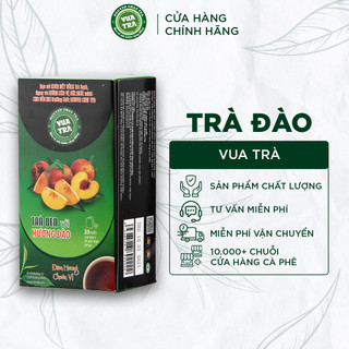 Trà Đào Túi Lọc NGUYÊN CHẤT TEA Truyền Thống, Chuẩn Vị Vùng Cao Nguyên - 50g