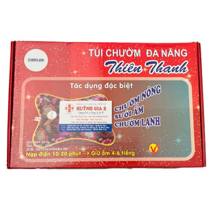 Túi Chườm Cỡ Lớn Nóng Lạnh Thiên Thanh Cỡ Lớn (33x24x7) CHÍNH HÃNG Màu Sắc Ngẫu Nhiên