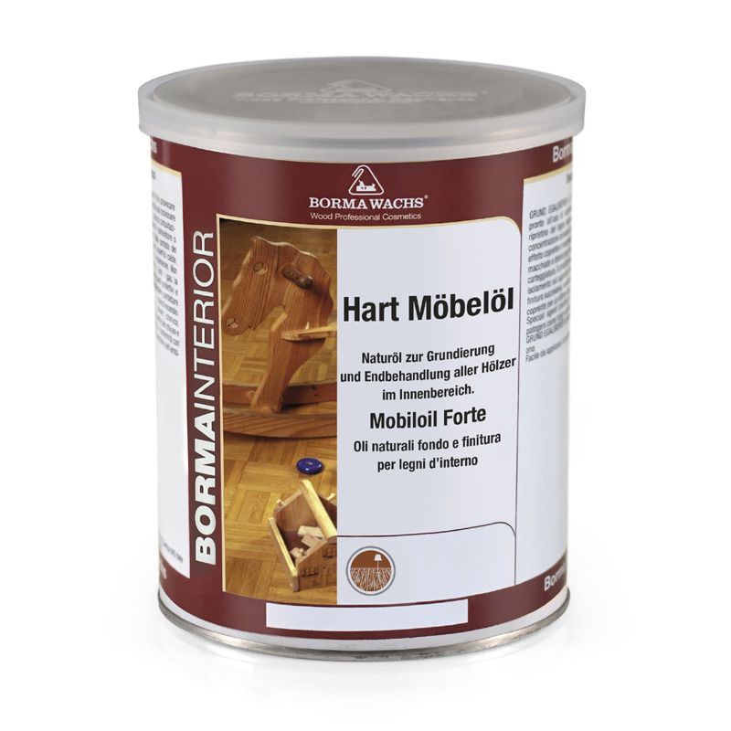 Sơn cho mọi loại gỗ với gốc dầu HARD FURNITURE OIL - Borma Wachs - 4902