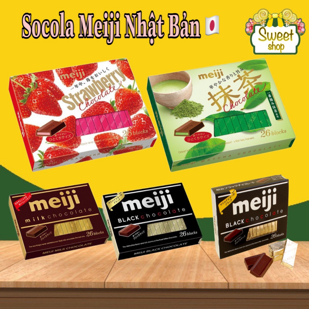 Socola Meiji Nhật 120g
