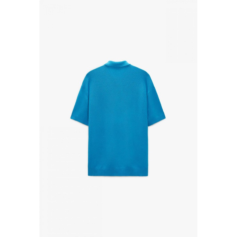 Áo polo nam Zara authentic TEXTURED KNIT size M