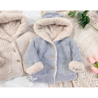 Áo khoác len lông GAP xuất dư sz 0-24M