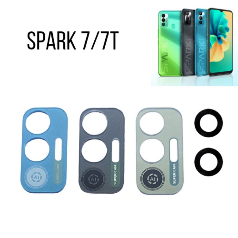 Kính Camera Tecno Spark 7 , Spark 7T