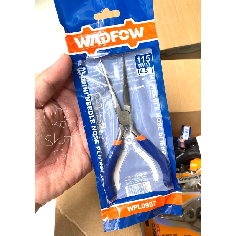Kìm mũi kim dùng gấp 4.5 inch WADFOW WPL0957
