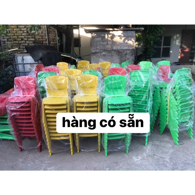 Bàn, Ghế Nhựa Đúc Trẻ Em Mầm Non, Mẫu Giáo