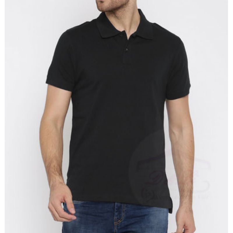 Áo thun Nam Polo cổ bẻ  màu đen size từ 50 kg -120kg, giá sỉ tại xưởng