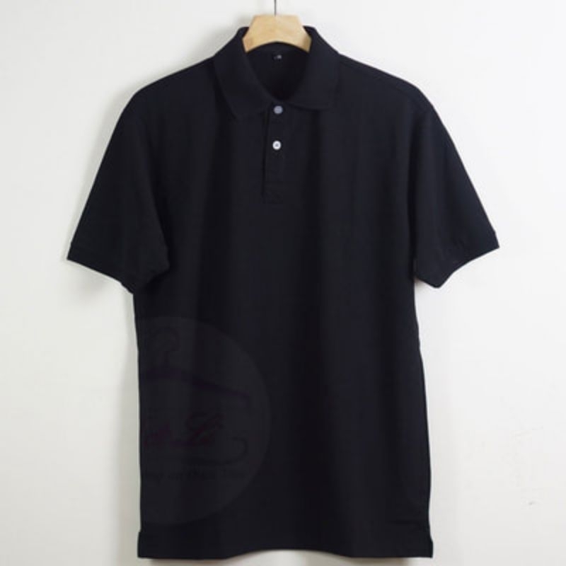 Áo thun Nam Polo cổ bẻ  màu đen size từ 50 kg -120kg, giá sỉ tại xưởng