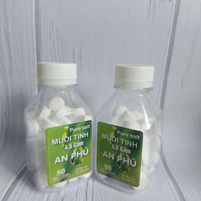 ✅ Muối Tinh An Phú lọ 50 viên