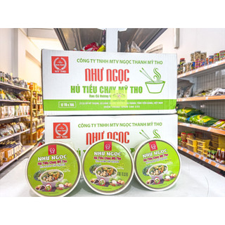Hủ tiếu rau củ chay mỹ tho hương vị chua cay đậm đà thùng 12 tô tiện lợi