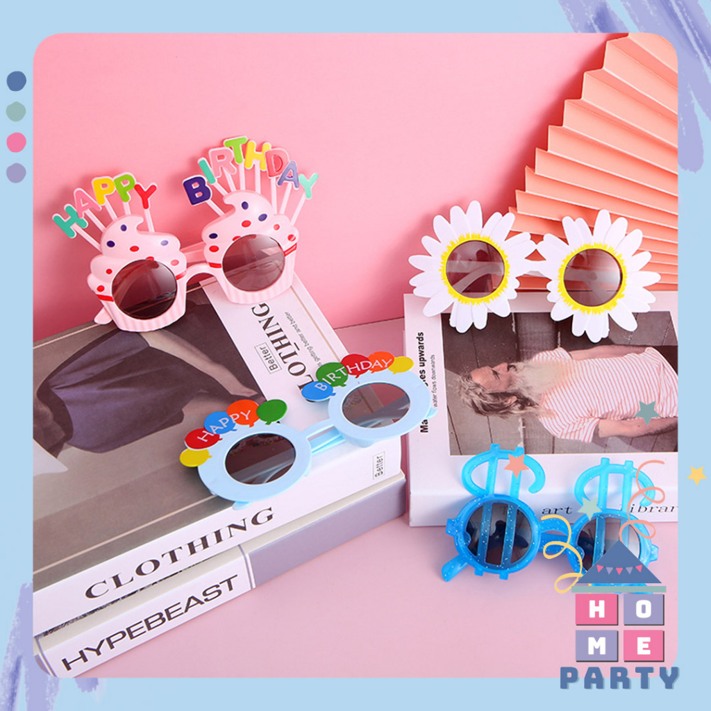 Mắt Kính Happy Birthday Dễ Thương Cute Trang Trí Sinh Nhật - Phụ Kiện Chụp Ảnh