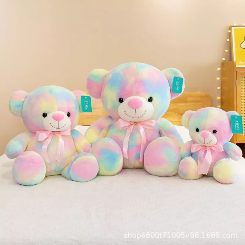 Gấu bông, màu loang