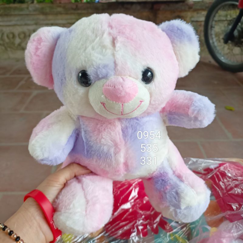 Gấu bông, màu loang