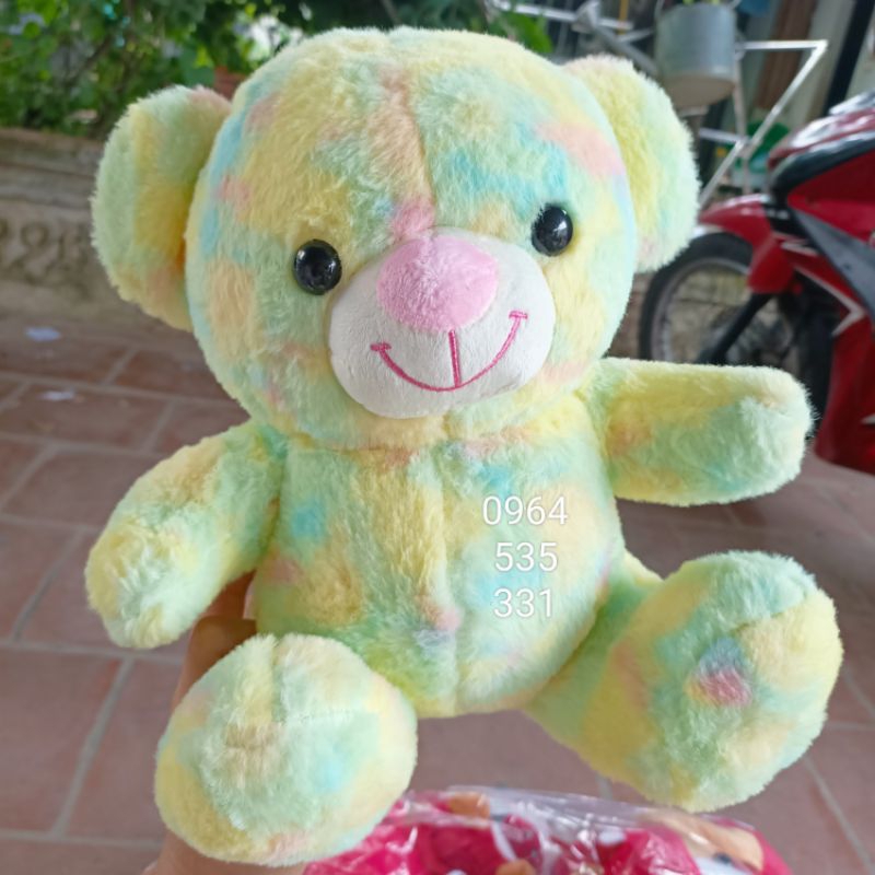 Gấu bông, màu loang