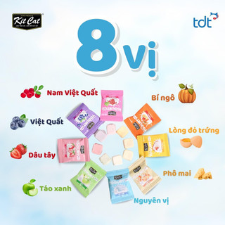 Sữa chua Yogurt Yums Kitcat cao cấp cho chó mèo 1 viên