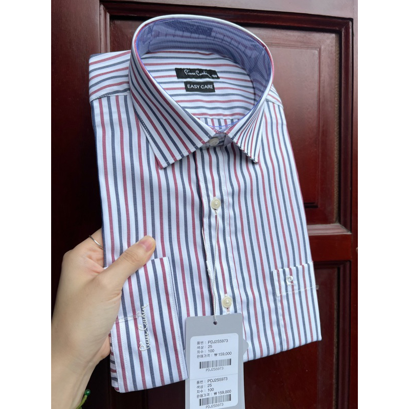 Sơ mi dài tay nam Pier.re Car.din 16 mầu dáng slimfit
