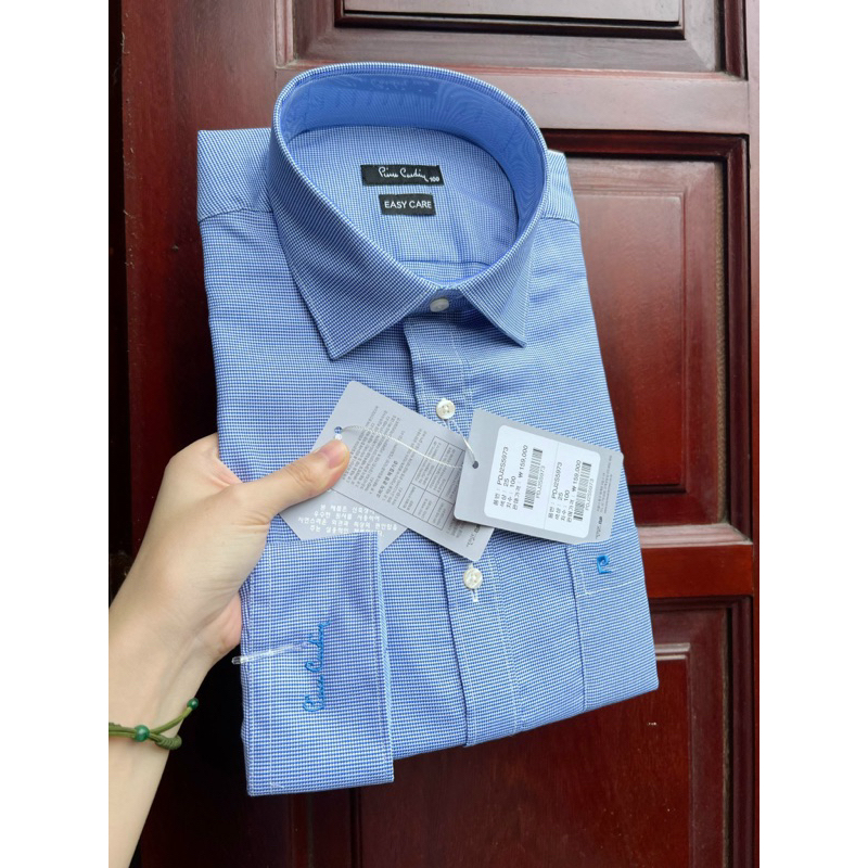 Sơ mi dài tay nam Pier.re Car.din 16 mầu dáng slimfit