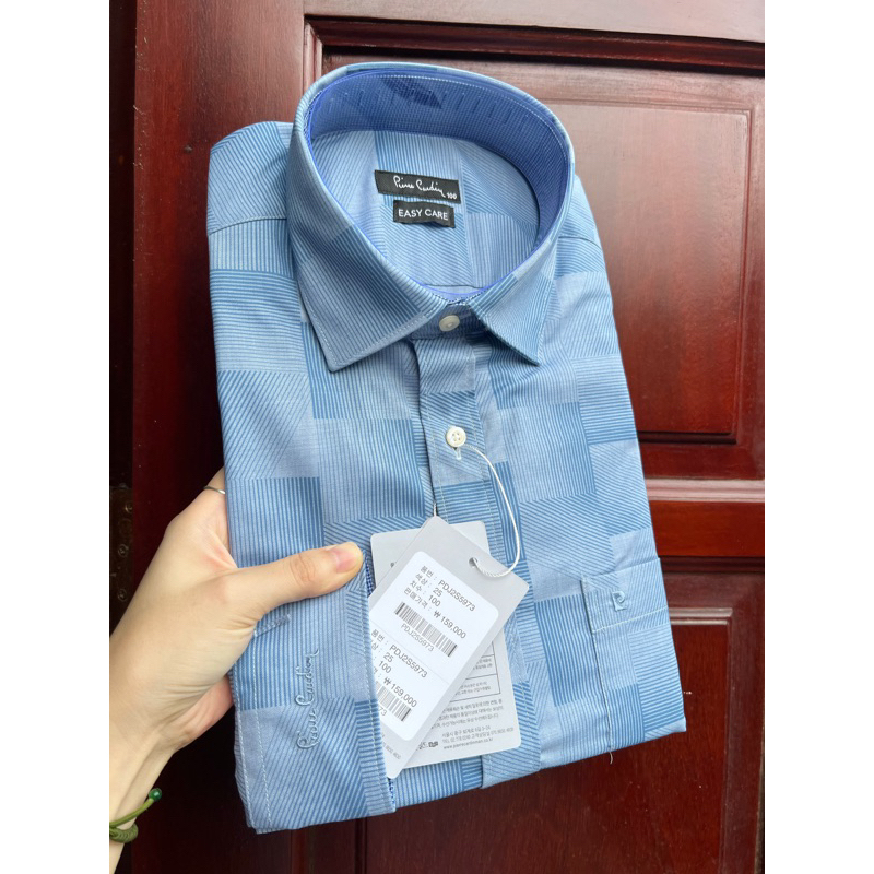 Sơ mi dài tay nam Pier.re Car.din 16 mầu dáng slimfit