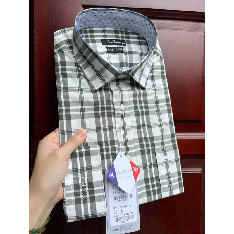 Sơ mi dài tay nam Pier.re Car.din 16 mầu dáng slimfit