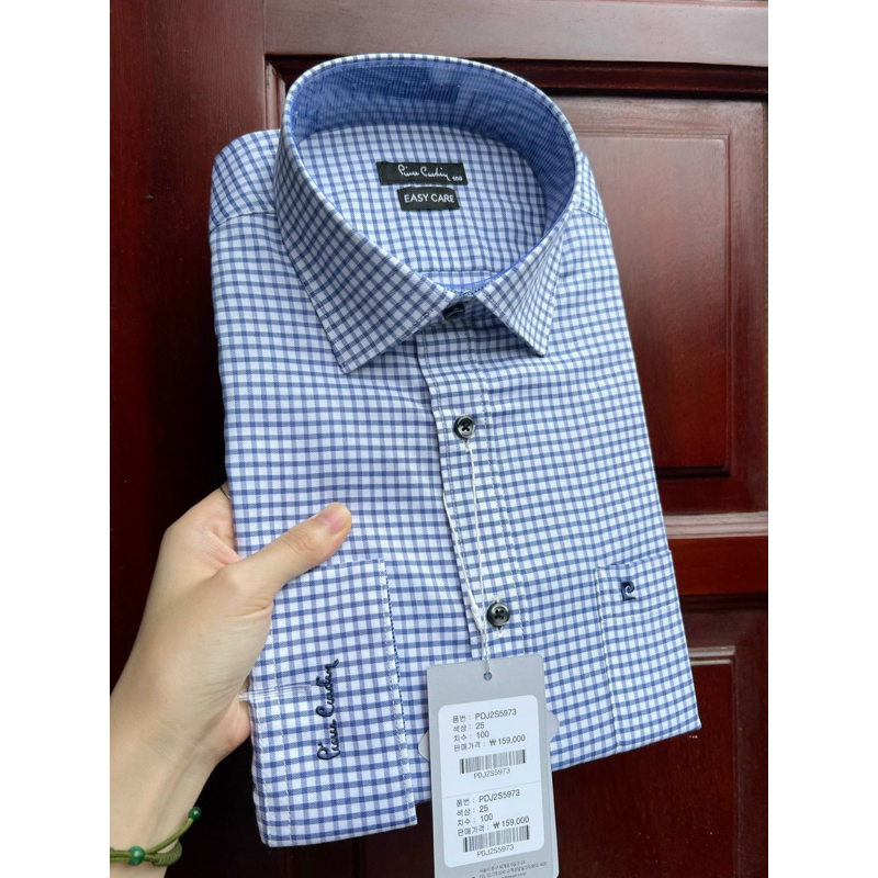 Sơ mi dài tay nam Pier.re Car.din 16 mầu dáng slimfit