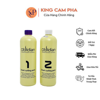 Cặp uốn tóc obsidian uốn lạnh 3D và uống nóng (HÀN QUỐC) 500ML