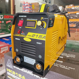 Máy hàn que hồng ký - hk 215a cam kết máy chính hãng 100% bảo hành 18 tháng
