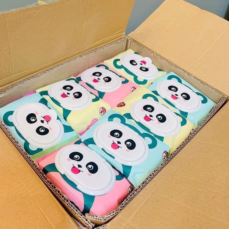 Khăn ướt trẻ em không mùi 120 tờ