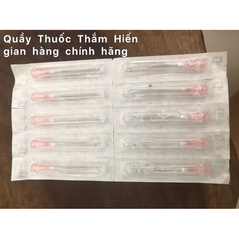 Bơm tiêm tiệt trùng 5ml,10ml,20ml,50ml, kim 18g