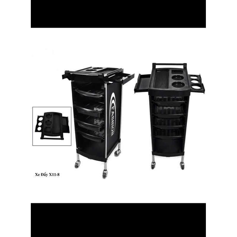 Xe Đẩy SaLon Tóc Chuyên Nghiệp 5 Tầng