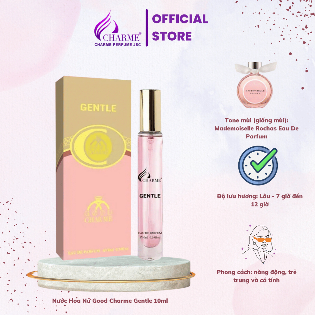 Nước Hoa Nữ GoodCharme Gentle 10ml