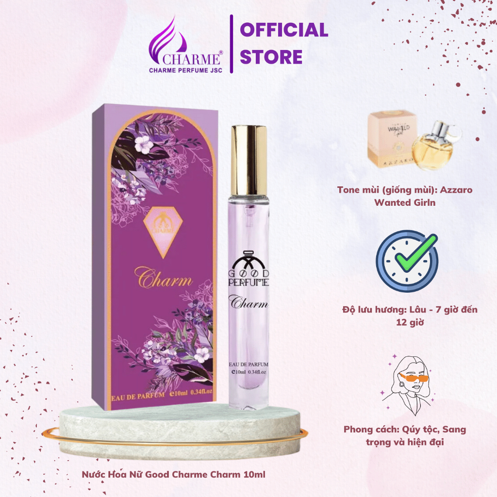 Nước Hoa Nữ GoodCharme Charm 10ml