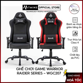 Ghế chơi game warrior – raider series – wgc207 black