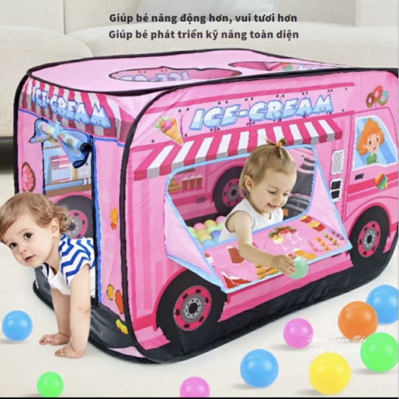 Lều đồ chơi cho bé lều nhà banh đa chức năng có thể làm đồ chơi trong nhà đồ chơi ngoài sân vườn