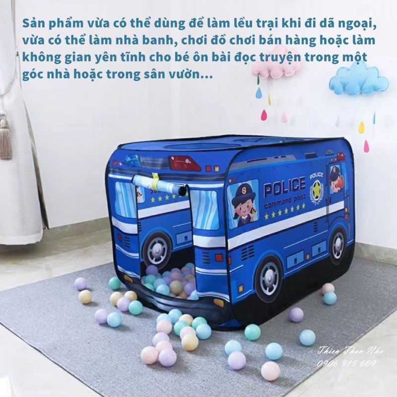 Lều đồ chơi cho bé lều nhà banh đa chức năng có thể làm đồ chơi trong nhà đồ chơi ngoài sân vườn