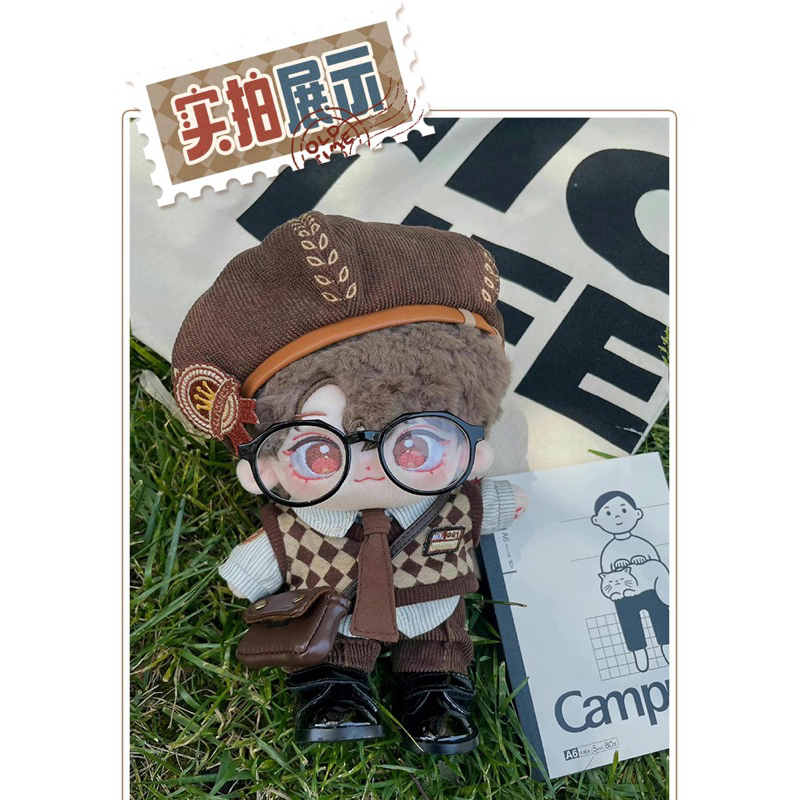 Outfit Doll POSTMAN Người Đưa Thư 20cm 40cm Xinh Xắn