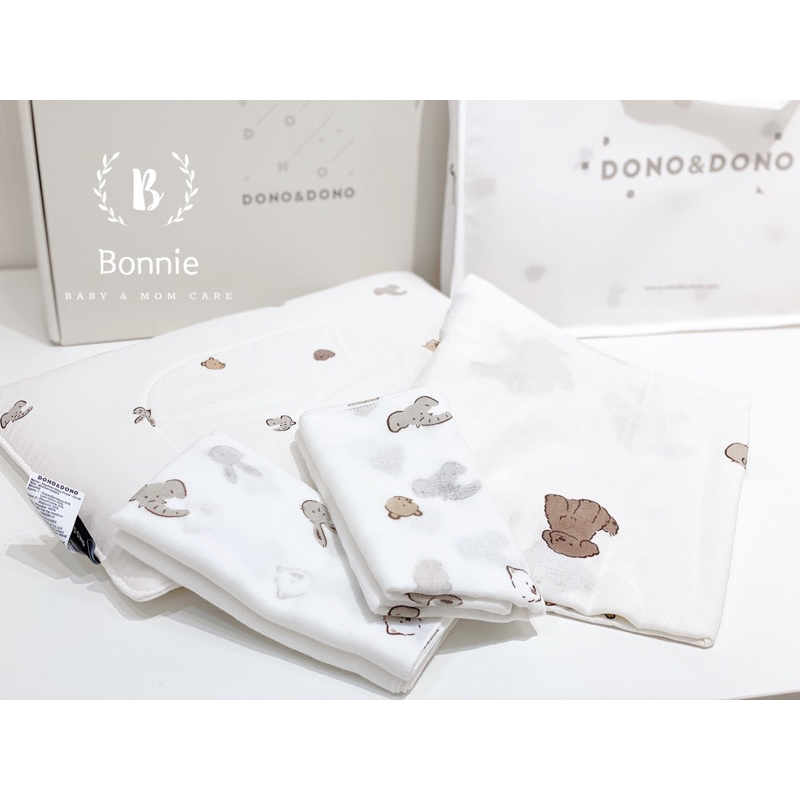 Set chăn gối mỏng/ khăn xô sơ sinh 𝑫𝒖𝒓𝒂𝒓𝒐 𝑫𝒐𝒏𝒐 & 𝑫𝒐𝒏𝒐 cho bé