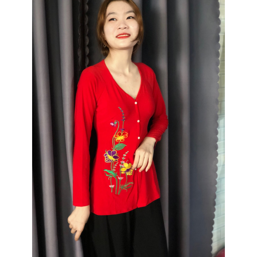Áo bà ba THÊU size 1-áo không quầṇ