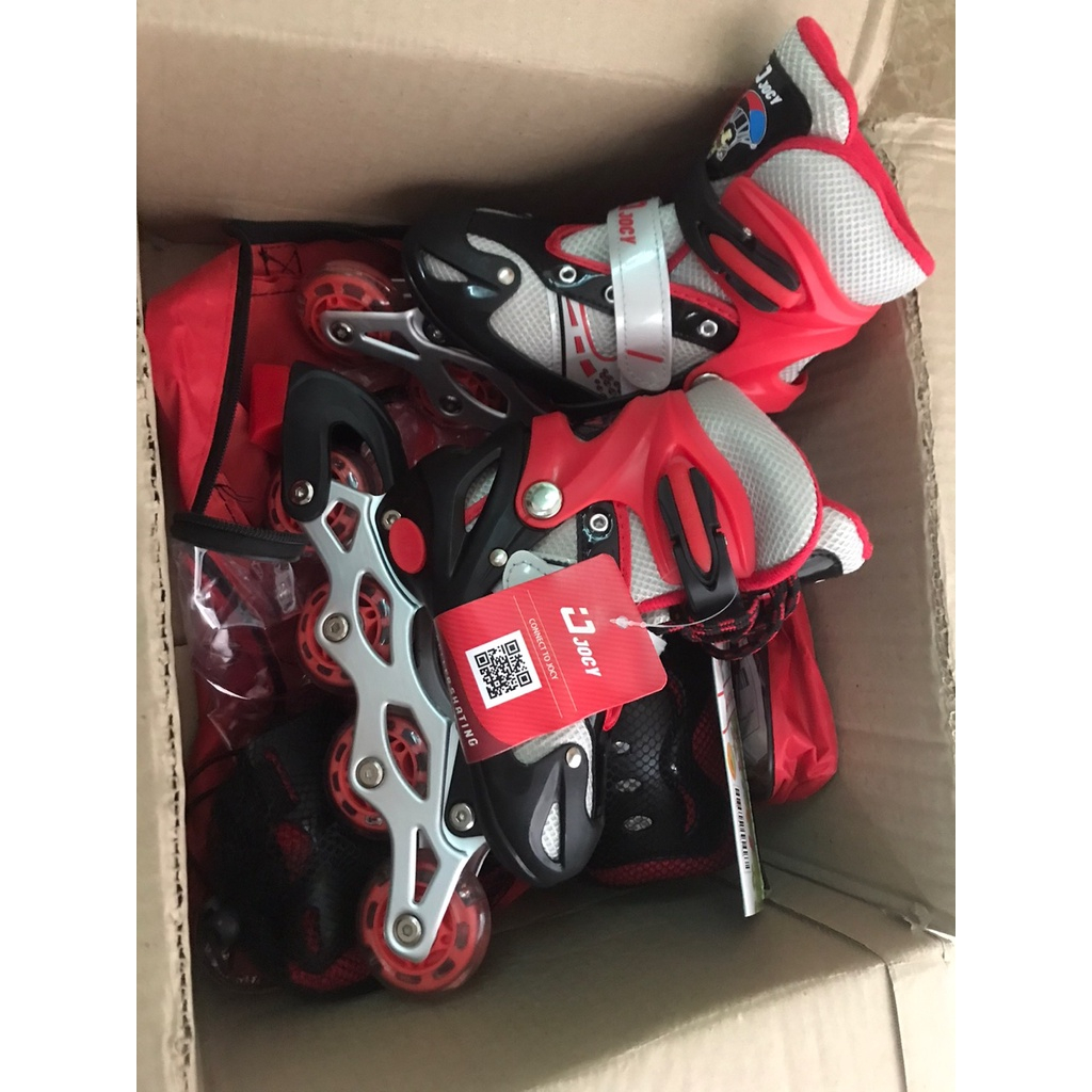 Giày Patin Trẻ Em Có Bánh Đèn Phát Sáng, Giầy Patin Bear Dành Cho Bé