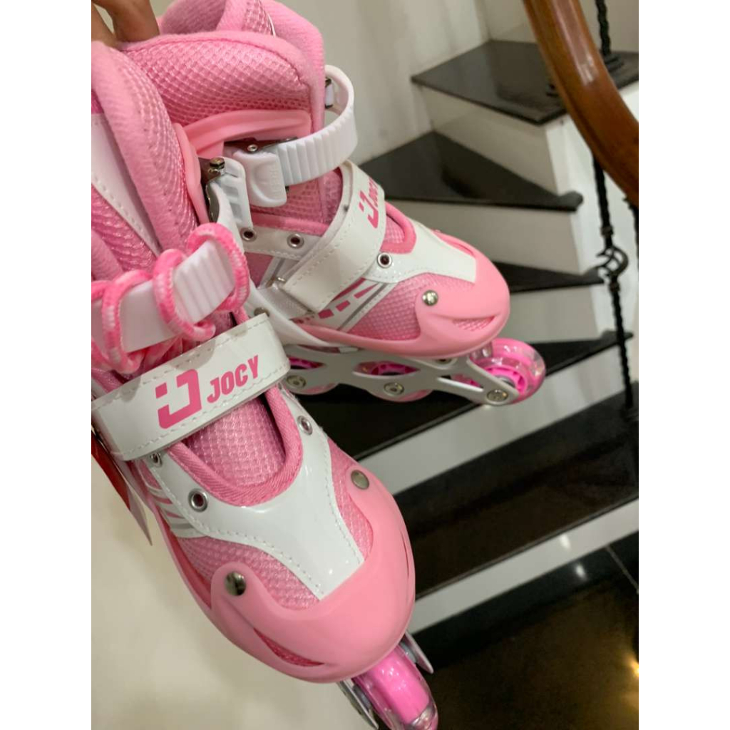 Giày Patin Trẻ Em Có Bánh Đèn Phát Sáng, Giầy Patin Bear Dành Cho Bé