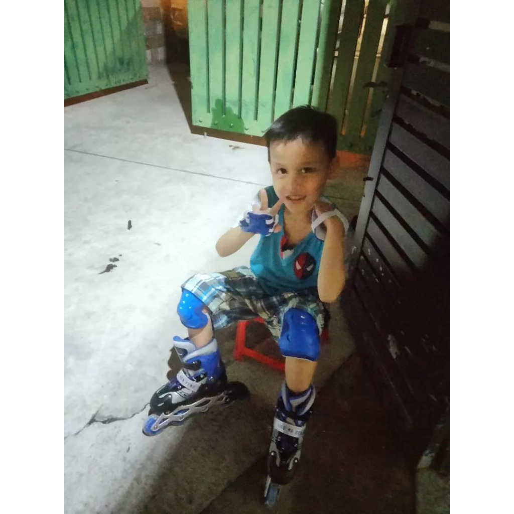 Giày Patin Trẻ Em Có Bánh Đèn Phát Sáng, Giầy Patin Bear Dành Cho Bé