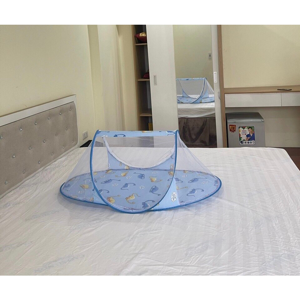 Combo 3 Món Nôi Tre + Màn Bung + Ga Bọc Nôi chất thun lạnh- Nôi tre cho Em bé
