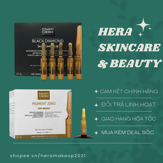 Tinh Chất Dưỡng Sáng Da Mờ Thâm Nám Martiderm Pigment zero Dsp Bight Vs Tinh Chất Chống Lão Hóa Black Diamond