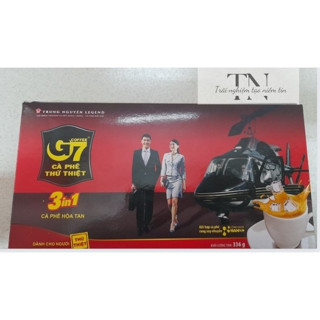 Cà phê cafe G7 Trung Nguyên Legend hòa tan sữa đá 3 in 1 chính hãng    Bán combo 3 gói 16g hoặc combo 21 gói trong 1 hộp