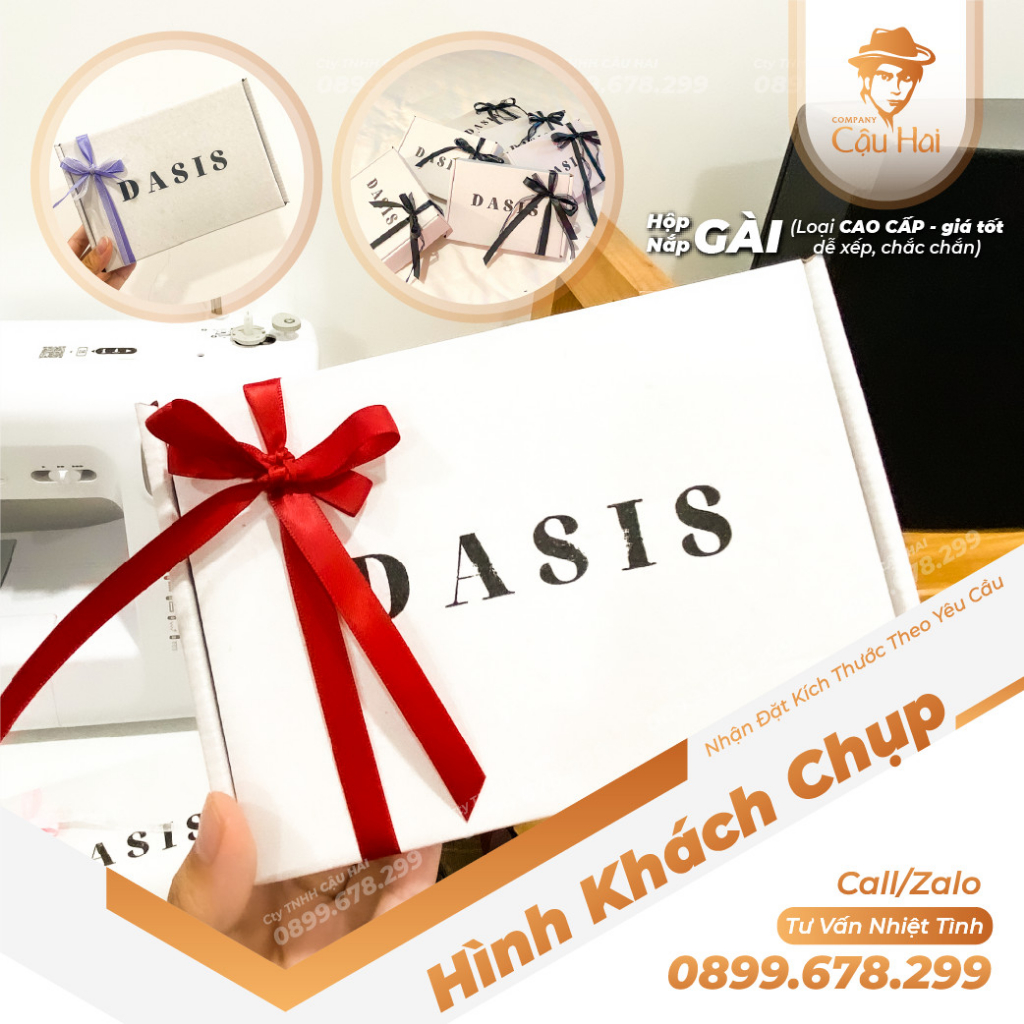 Hộp carton nắp GÀI 18x12x4