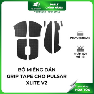 Bộ miếng dán - Grip Tape cho Pulsar Xlite - Loại Mỏng