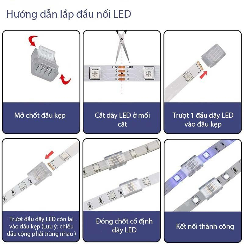 Đầu nối 2 đầu dây LED myHue 5 pin 10mm